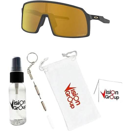 Oakley OO9406 Sutro Sunglasses+ Vision Group Accessories Bundle (Refurbished) - A-1 Thread Vault