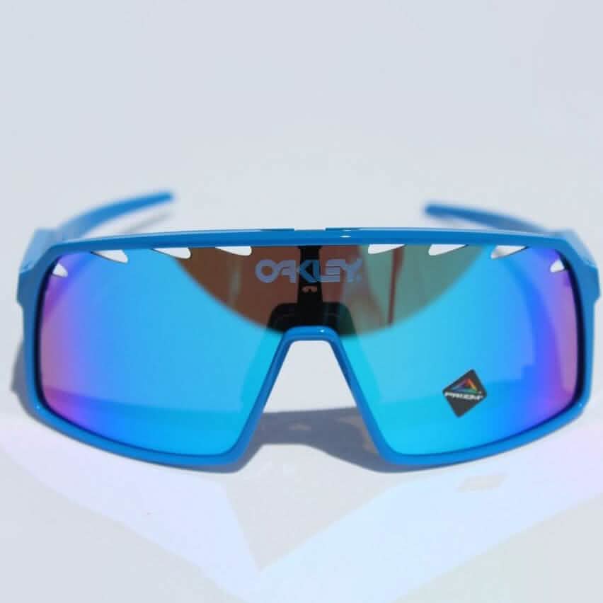 Oakley Sutro Sunglasses Sapphire Blue/Prizm Sapphire (Refurbished) - A-1 Thread Vault