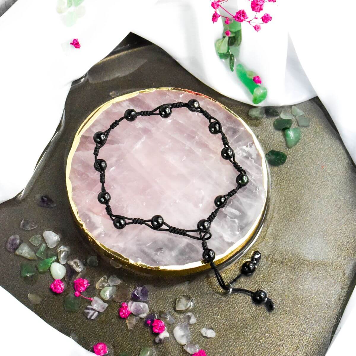 Obsidian Grounding Anklet - A-1 Thread Vault