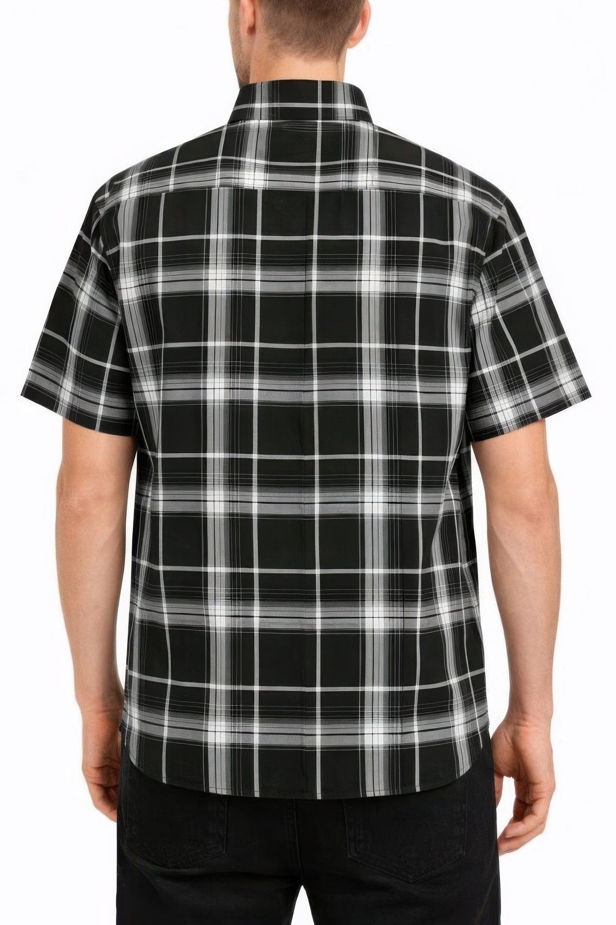 Oldschool Checkered Button Down Short Sleeve Shirt - A-1 Thread Vault