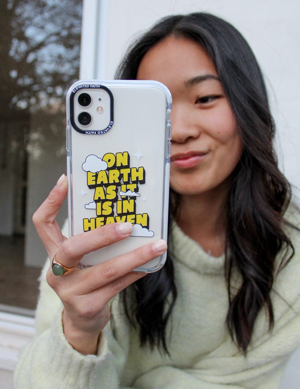 On Earth as it is in Heaven Phone Case - A-1 Thread Vault
