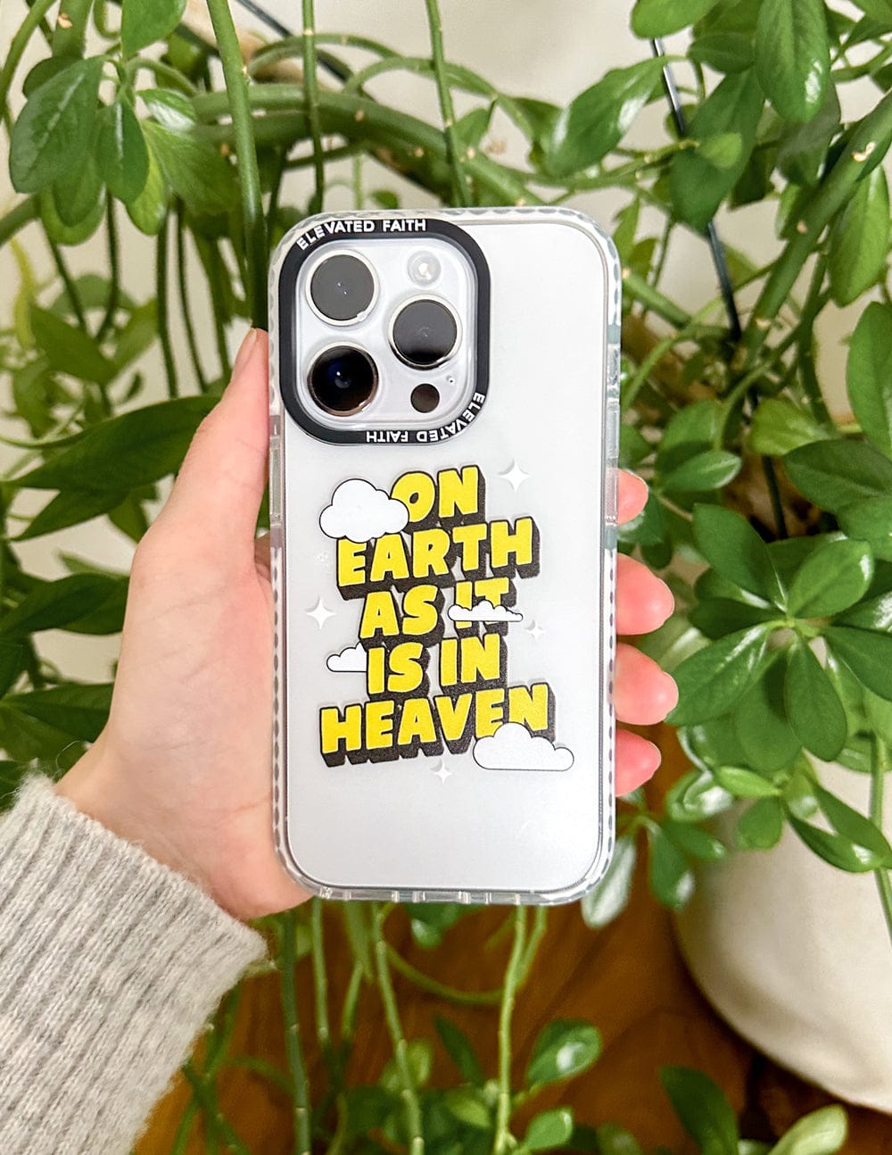 On Earth as it is in Heaven Phone Case - A-1 Thread Vault