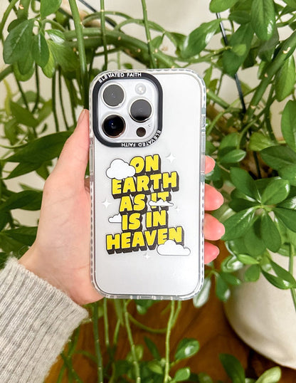 On Earth as it is in Heaven Phone Case - A-1 Thread Vault