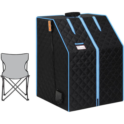 One Person Portable Full Body Sauna Tent SPA Set for Home - A-1 Thread Vault