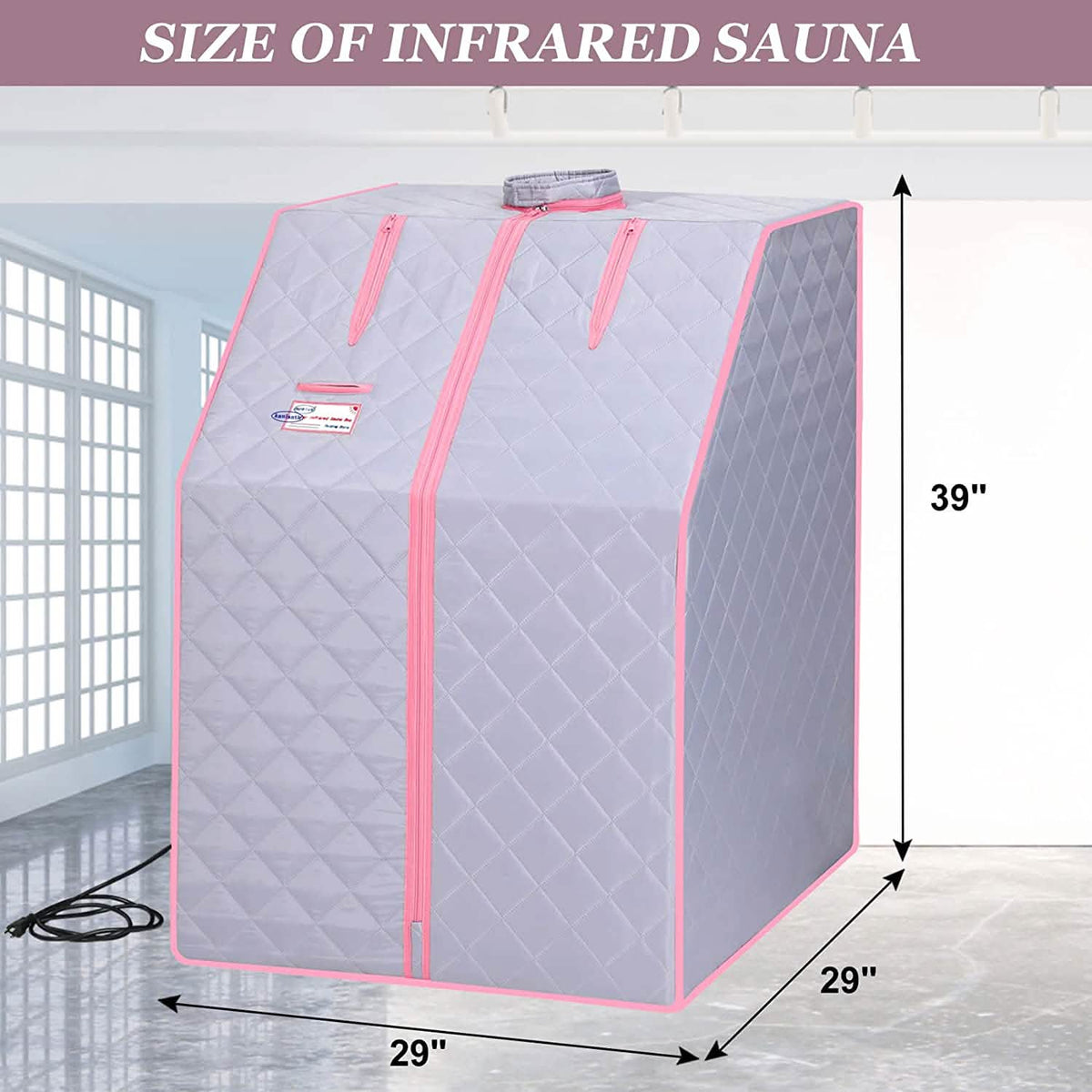 One Person Portable Full Body Sauna Tent SPA Set for Home - A-1 Thread Vault