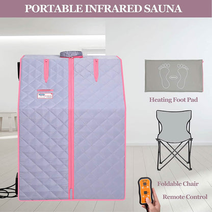 One Person Portable Full Body Sauna Tent SPA Set for Home - A-1 Thread Vault