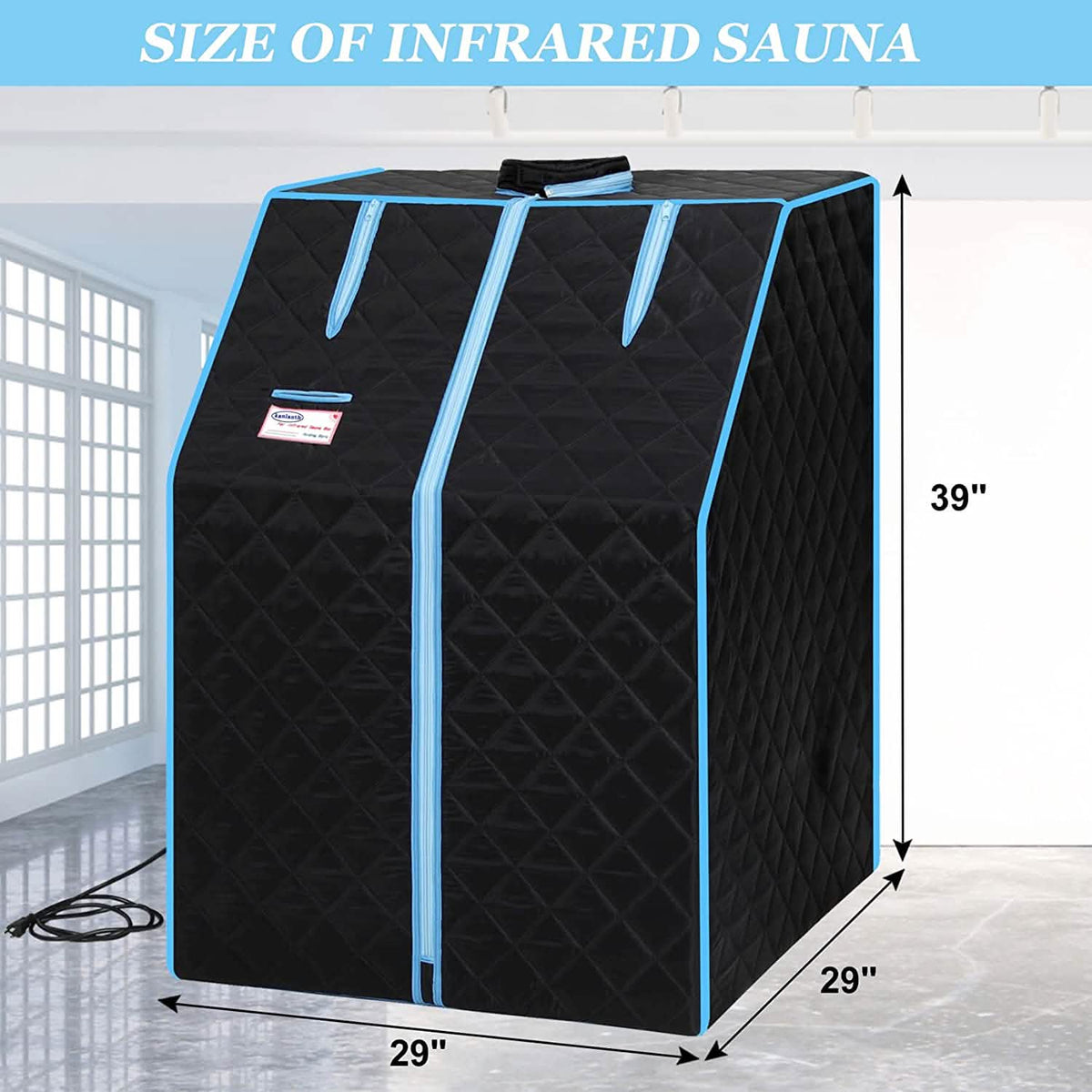 One Person Portable Full Body Sauna Tent SPA Set for Home - A-1 Thread Vault