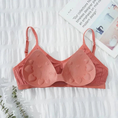 Open Back Tank Top Brassiere Comfortable Seamless Sexy Push Up Bra Tube Top Sleep Tops Intimate Underwear Women Bra Lingerie - A-1 Thread Vault