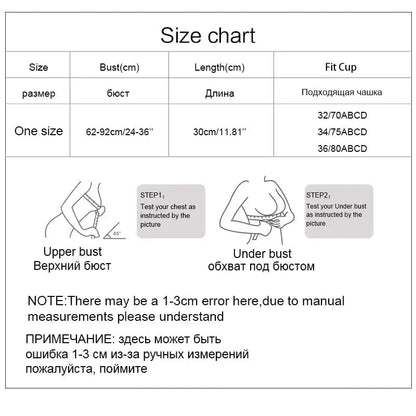 Open Back Tank Top Brassiere Comfortable Seamless Sexy Push Up Bra Tube Top Sleep Tops Intimate Underwear Women Bra Lingerie - A-1 Thread Vault