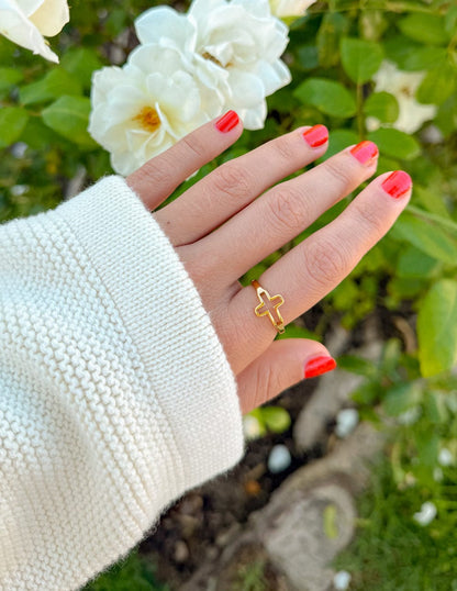 Open Cross Ring - A-1 Thread Vault