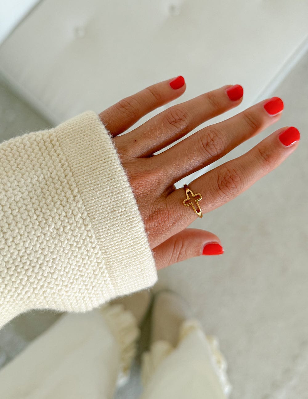Open Cross Ring - A-1 Thread Vault
