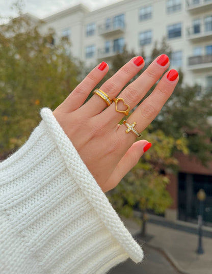 Open Heart Ring - A-1 Thread Vault