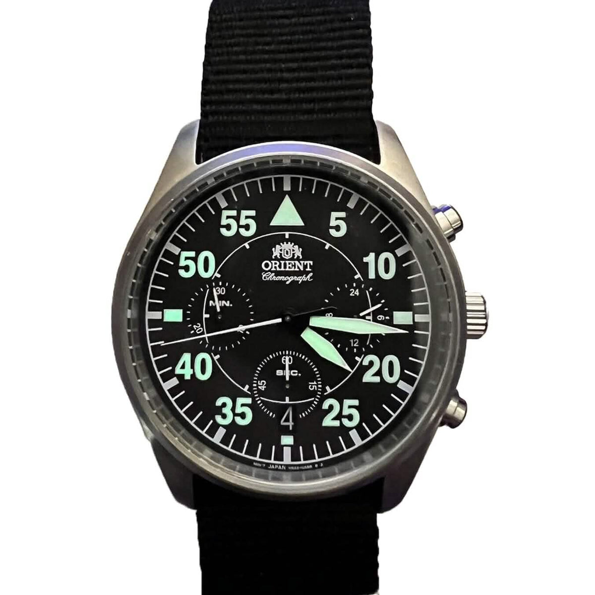 ORIENT VR32-UAB0 Men's Quartz-Chronograph with Date (Refurbished) - A-1 Thread Vault