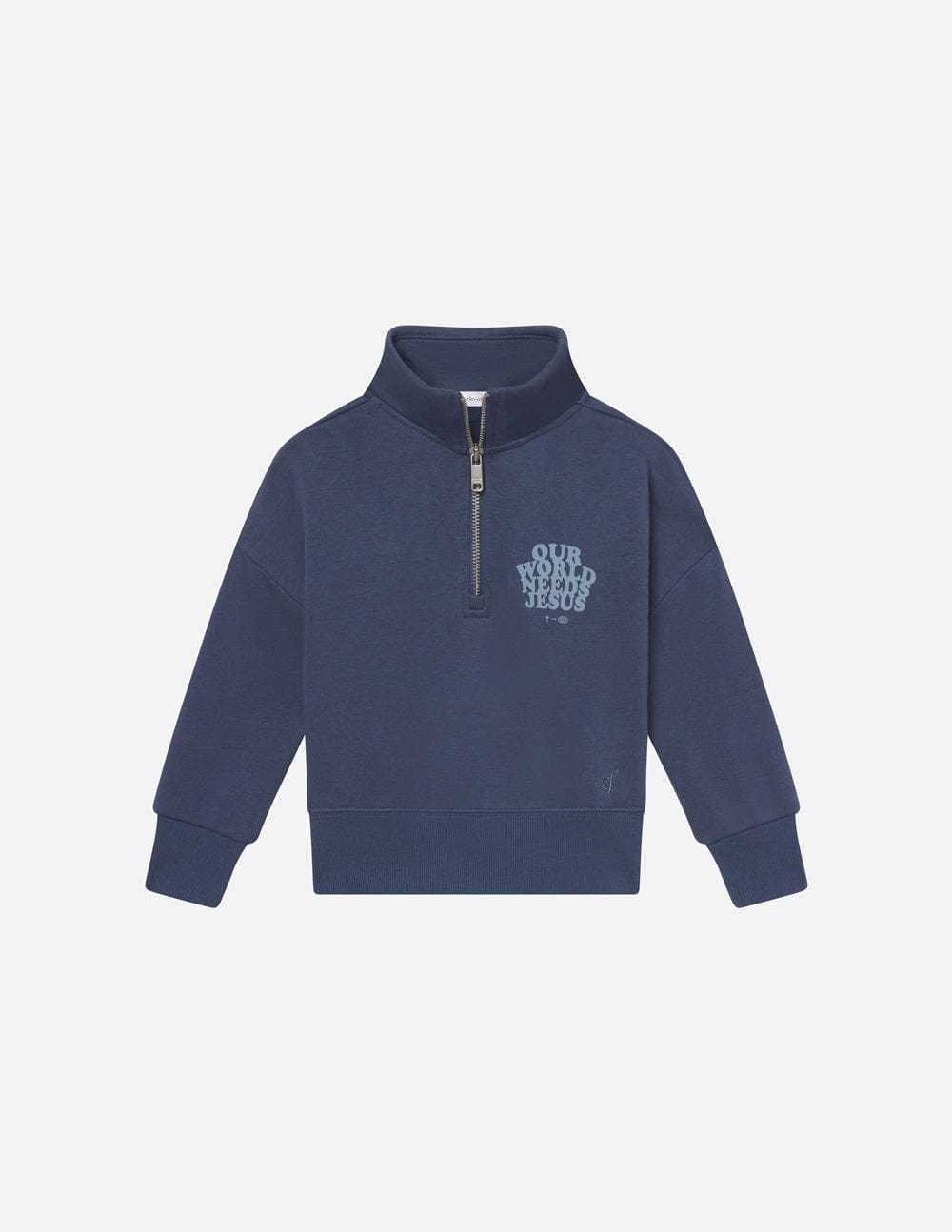 Our World Needs Jesus Kids Half-Zip - A-1 Thread Vault