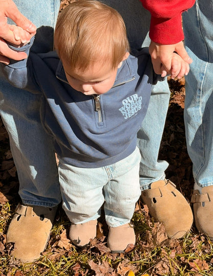 Our World Needs Jesus Kids Half-Zip - A-1 Thread Vault
