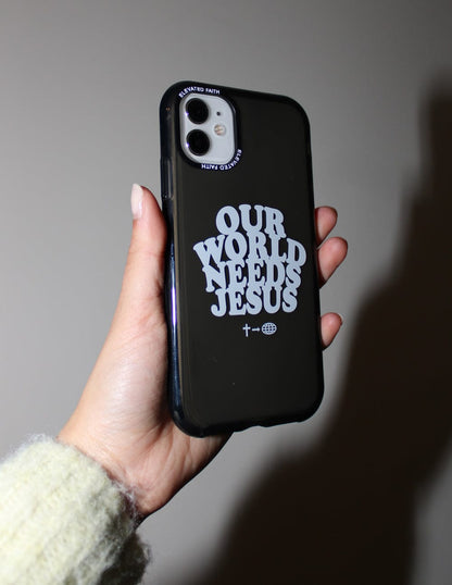 Our World Needs Jesus Phone Case - A-1 Thread Vault