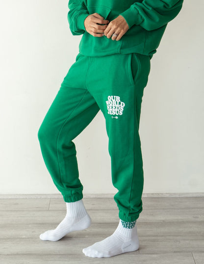 Our World Needs Jesus Unisex Sweatpant - A-1 Thread Vault
