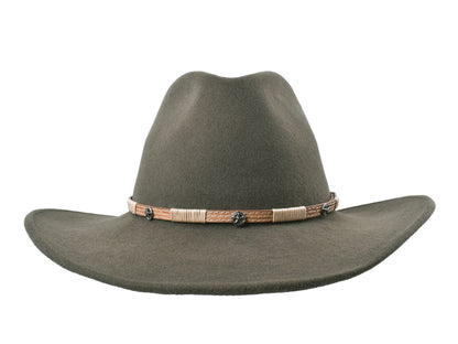 Outdoor Hat Merino Wool Felt Hat Long Trail