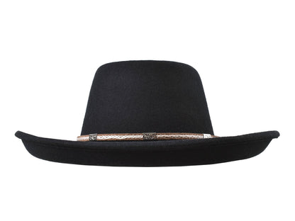 Outdoor Merino wool felt hat Rust