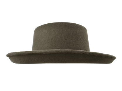 Outdoor Merino wool felt hat Rust