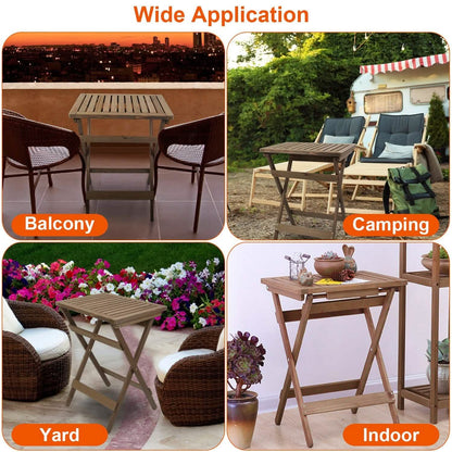 Outdoor Side Table Portable Folding Table - A-1 Thread Vault