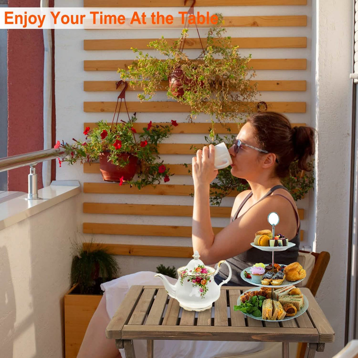 Outdoor Side Table Portable Folding Table - A-1 Thread Vault