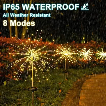 Outdoor Solar Garden Lights with 8 Lighting Modes - A-1 Thread Vault