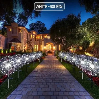 Outdoor Solar Garden Lights with 8 Lighting Modes - A-1 Thread Vault