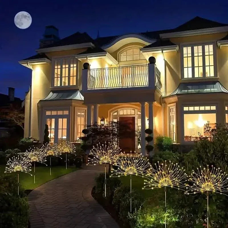 Outdoor Solar Garden Lights with 8 Lighting Modes - A-1 Thread Vault