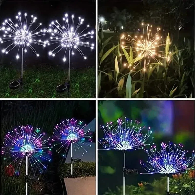 Outdoor Solar Garden Lights with 8 Lighting Modes - A-1 Thread Vault