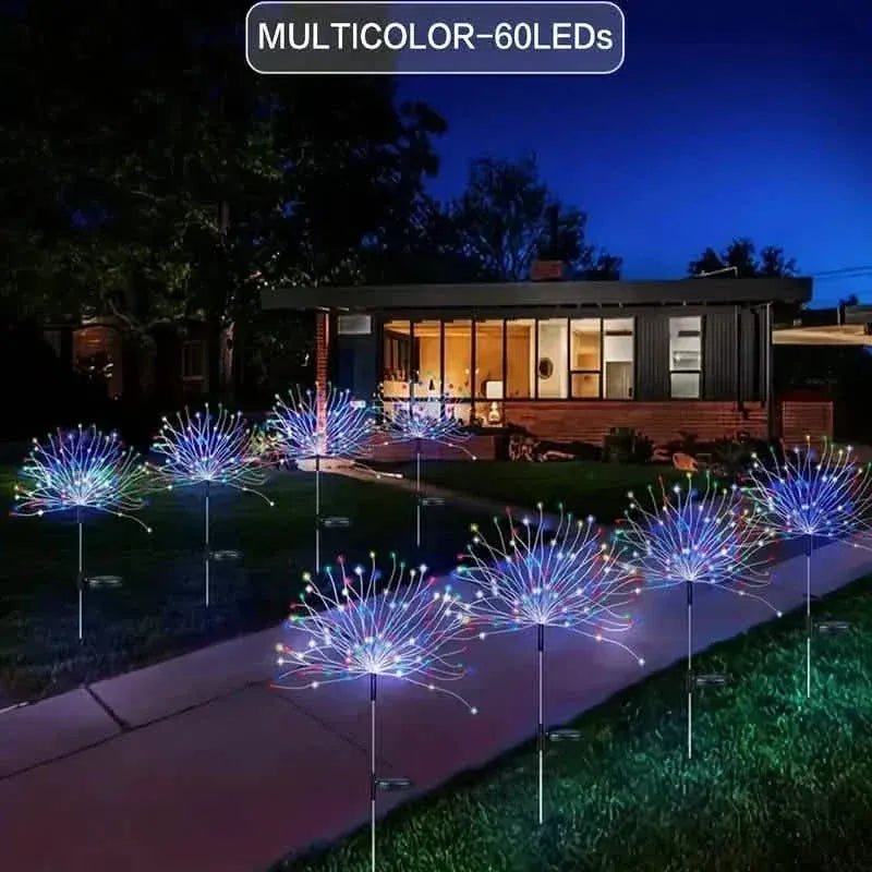Outdoor Solar Garden Lights with 8 Lighting Modes - A-1 Thread Vault
