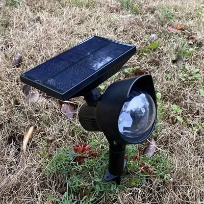 Outdoor Solar Rotating Color Projection Lamp - A-1 Thread Vault