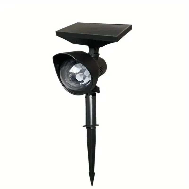 Outdoor Solar Rotating Color Projection Lamp - A-1 Thread Vault