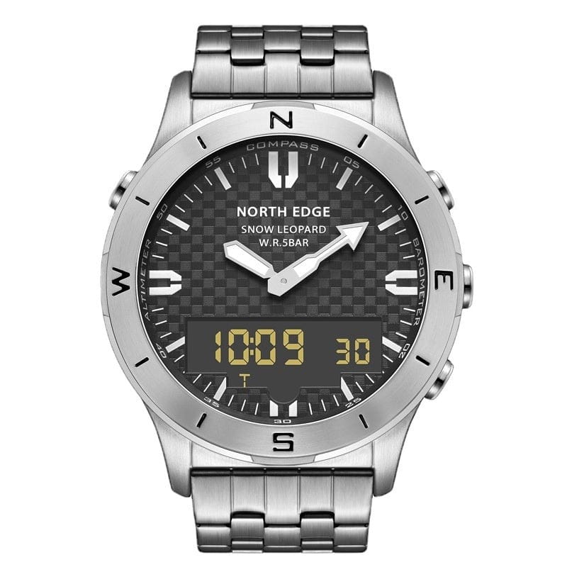 Outdoor Waterproof Watch Height Guide Smart Watch Multifunctional Men's Wrist Watch - A-1 Thread Vault