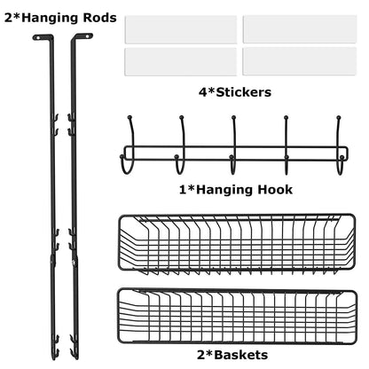 Over The Door Hooks Organizer - A-1 Thread Vault