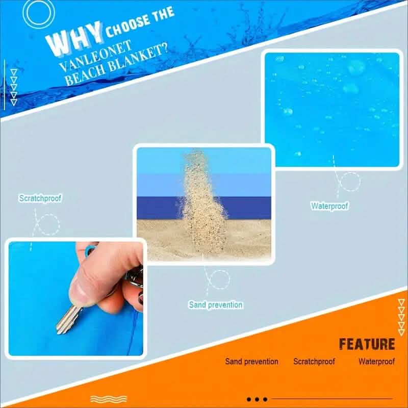 Oversized Waterproof Beach Blanket - A-1 Thread Vault