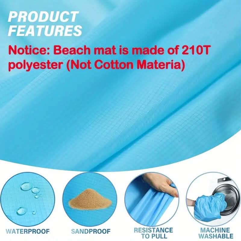 Oversized Waterproof Beach Blanket - A-1 Thread Vault