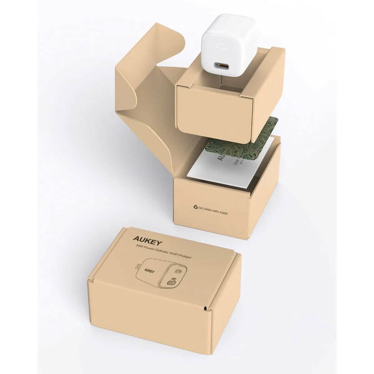 PA-B1 Omnia Mini 20W USB C PD Charger White - A-1 Thread Vault