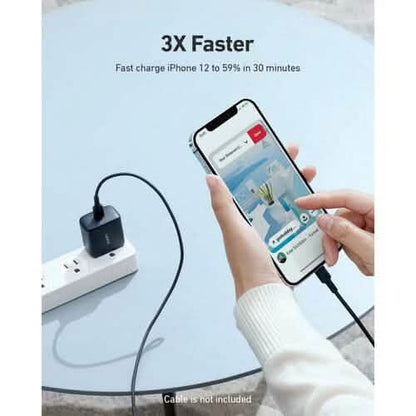 PA-R1S Swift Charger with PD & QC 3.0 USB C 20W Black - A-1 Thread Vault