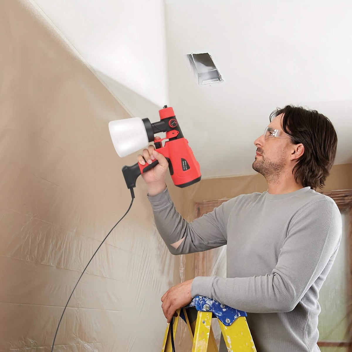 Paint Sprayer HVLP Handheld Painter with 3 Spray Patterns - A-1 Thread Vault