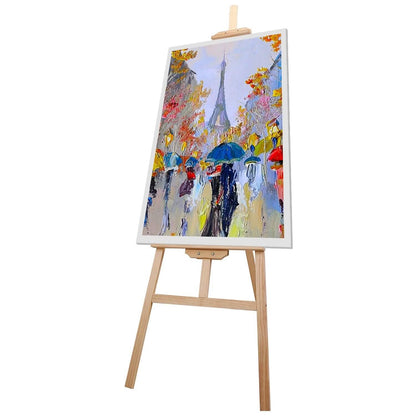Painting Easel Stand Wooden Inclinable A Frame Tripod - A-1 Thread Vault