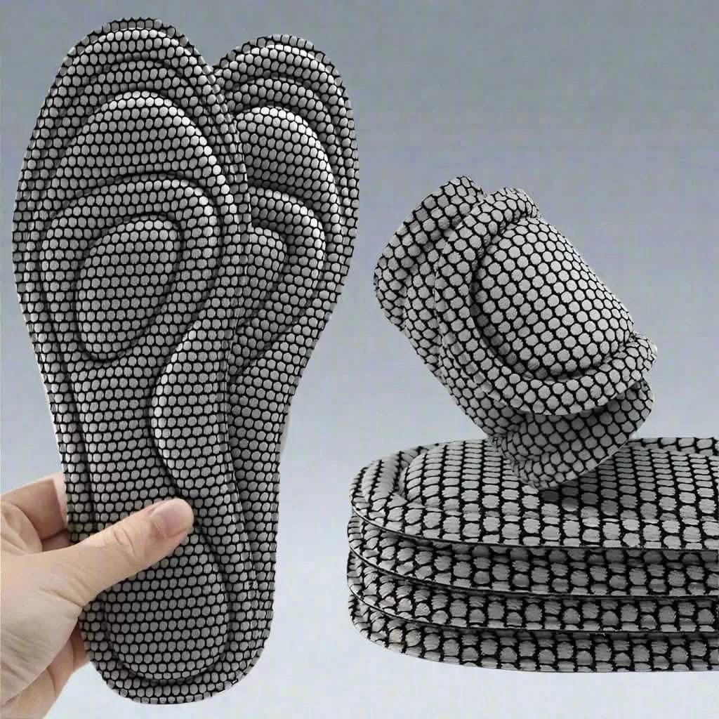 Pair of 5D Memory Foam Breathable Insoles - A-1 Thread Vault