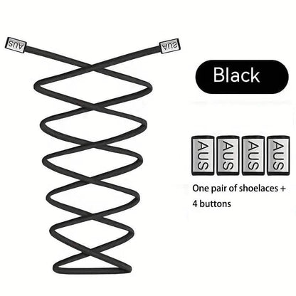 Pair of Elastic No Tie Shoelaces - A-1 Thread Vault