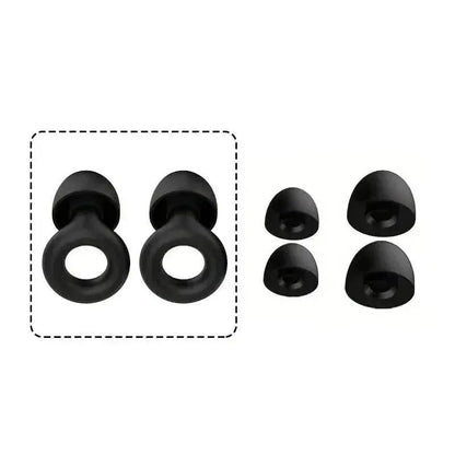 Pair of Super Soft, Reusable Silicone Ear Plugs - A-1 Thread Vault