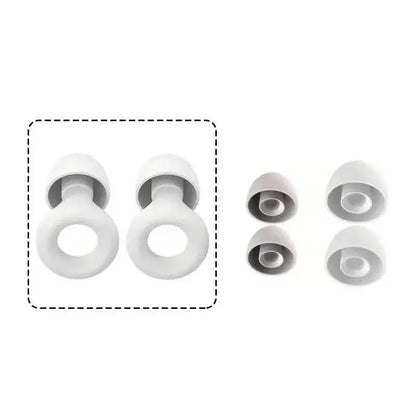 Pair of Super Soft, Reusable Silicone Ear Plugs - A-1 Thread Vault