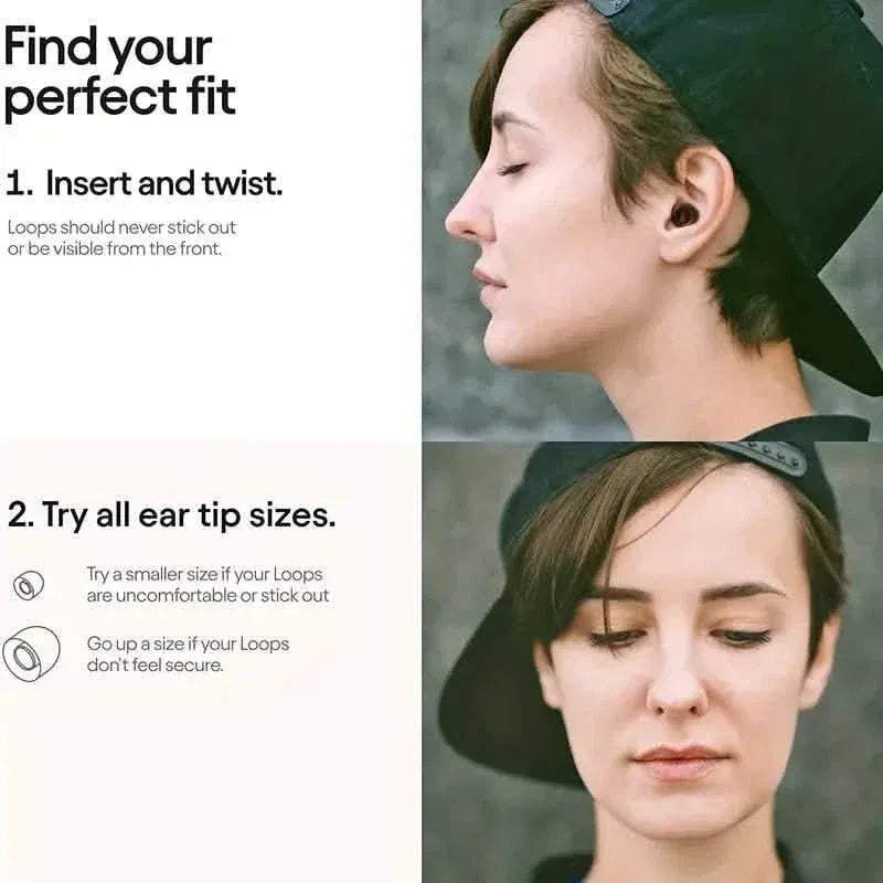 Pair of Super Soft, Reusable Silicone Ear Plugs - A-1 Thread Vault