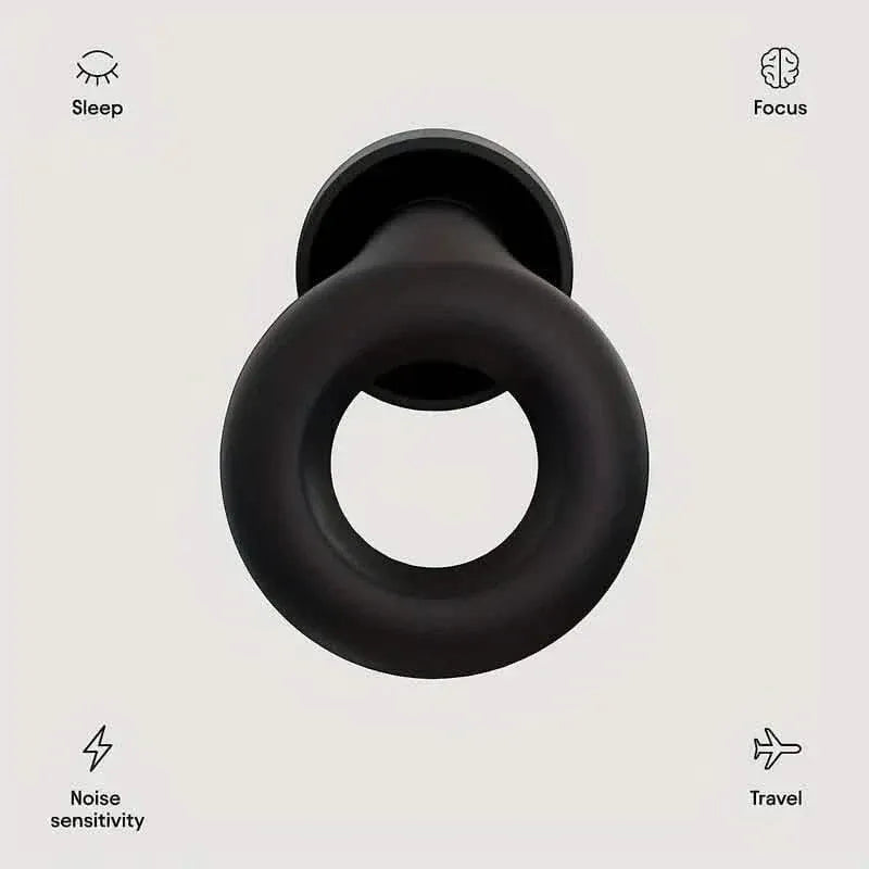 Pair of Super Soft, Reusable Silicone Ear Plugs - A-1 Thread Vault
