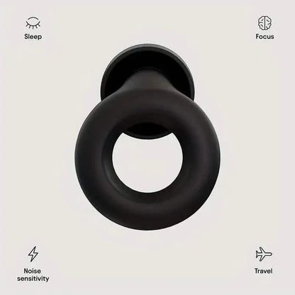Pair of Super Soft, Reusable Silicone Ear Plugs - A-1 Thread Vault