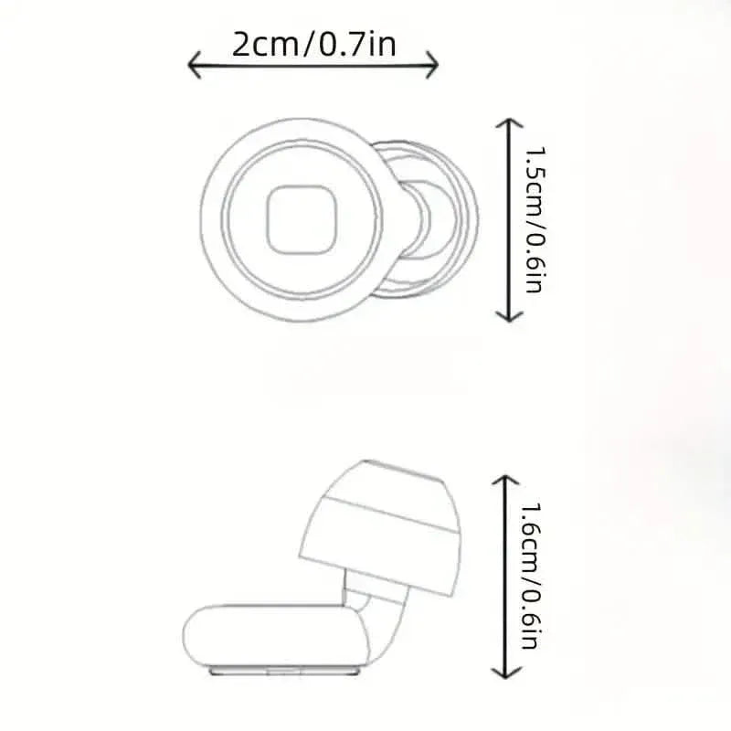 Pair of Super Soft, Reusable Silicone Ear Plugs - A-1 Thread Vault