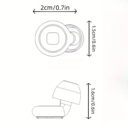 Pair of Super Soft, Reusable Silicone Ear Plugs - A-1 Thread Vault